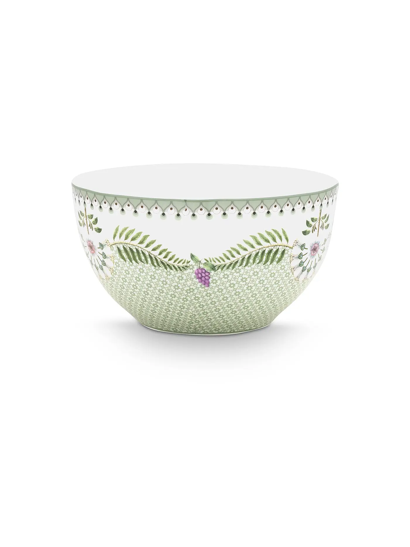 PIP STUDIO | Schale LILY & LOTUS 15cm Tiles Light Gr. | 